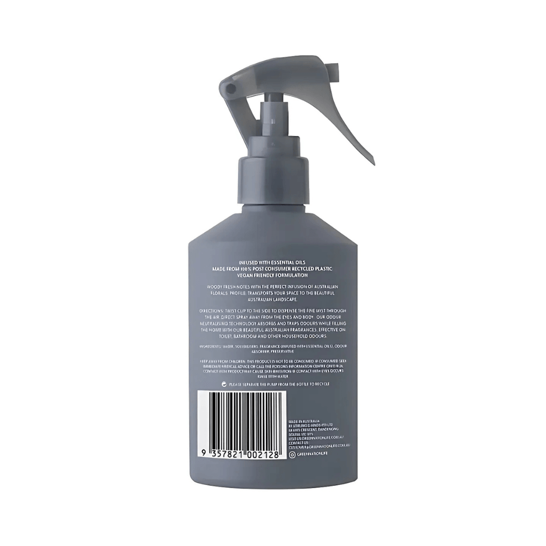 Air Freshener - Green Nation Life - Green Nation Life Air Freshener 200ml - Sandalwood & Cedar - The Gift Company