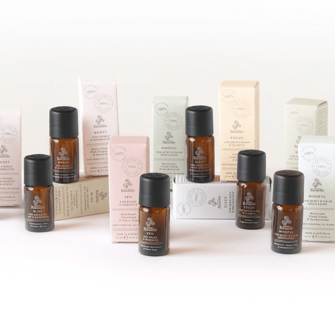 Aroma Oil - Urban Rituelle - Urban Rituelle (Boost) Sweet Orange, Pink Grapefruit & Spearmint Essential Oil 10mL - The Gift Company