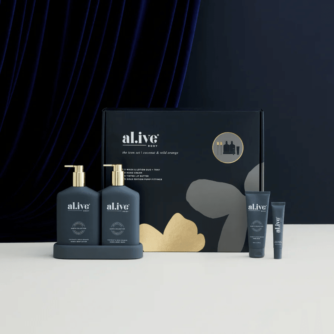Bath & Body Gift Sets - Al.ive - al.ive The Icon Set - Coconut & Wild Orange - The Gift Company