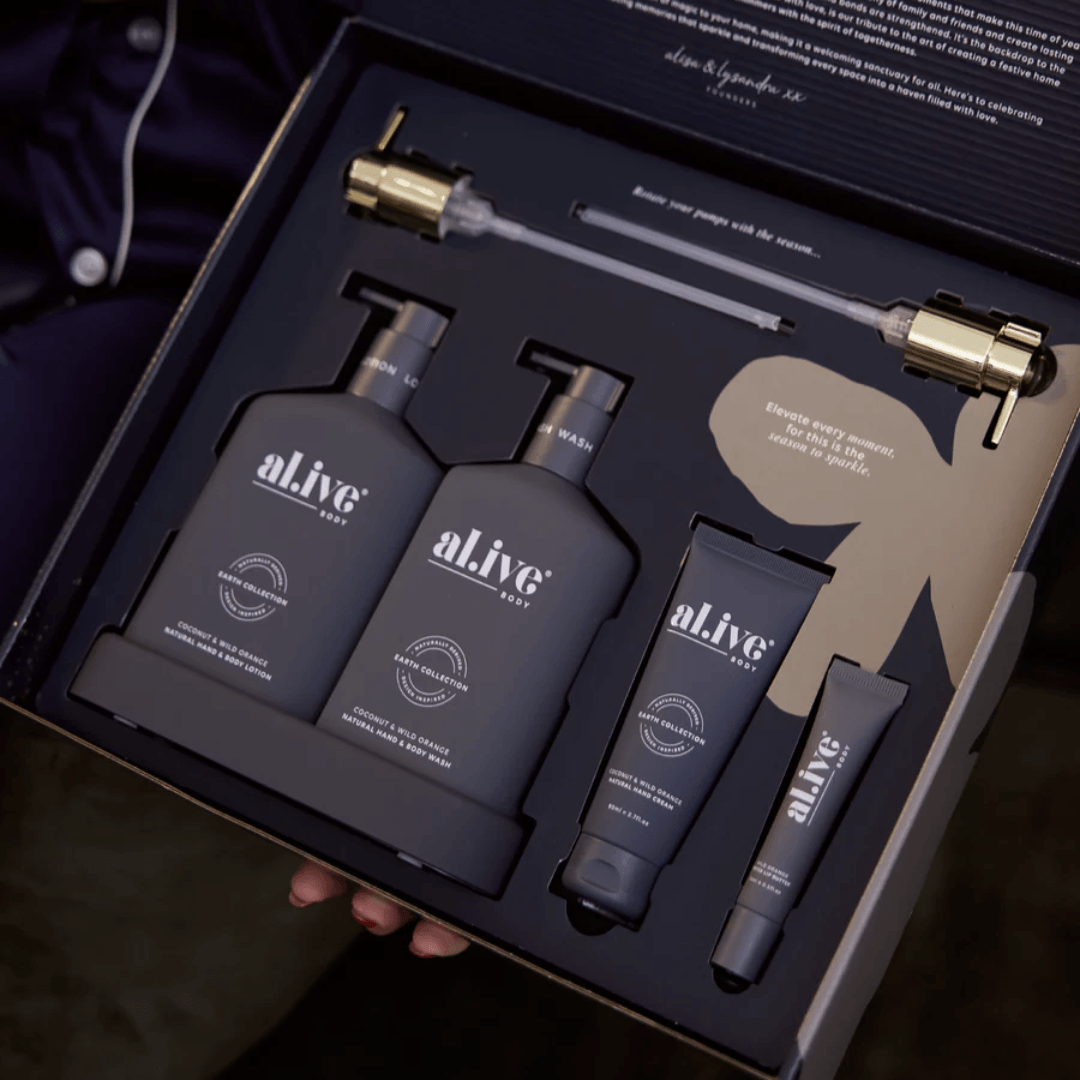 Bath & Body Gift Sets - Al.ive - al.ive The Icon Set - Coconut & Wild Orange - The Gift Company