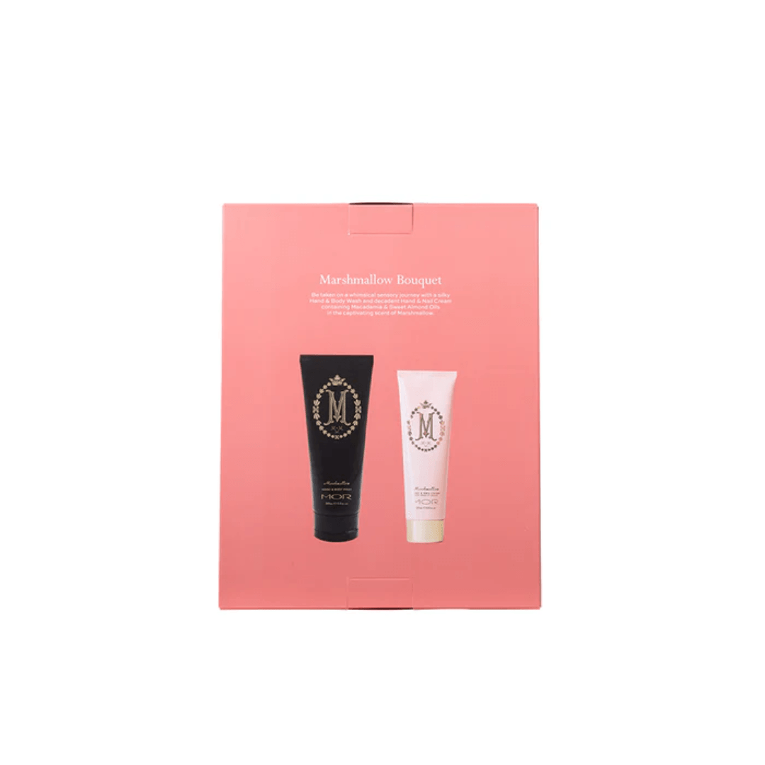 Bath & Body Gift Sets - Mor Boutique - MOR Marshmallow Bouquet (Hand & Nail Cream, Hand & Body Wash) - The Gift Company