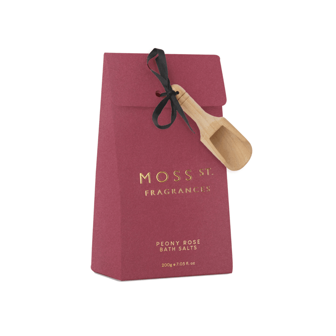 Bath Salts - Moss St - MOSS ST Fragrances Bath Salts - Peony Rose - The Gift Company