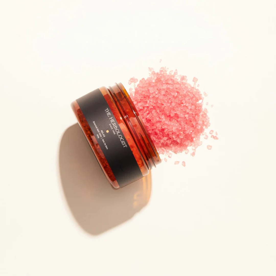 Bath Salts - The Herbologist - The Herbologist Relax Botanical Bath Salts 300g - The Gift Company
