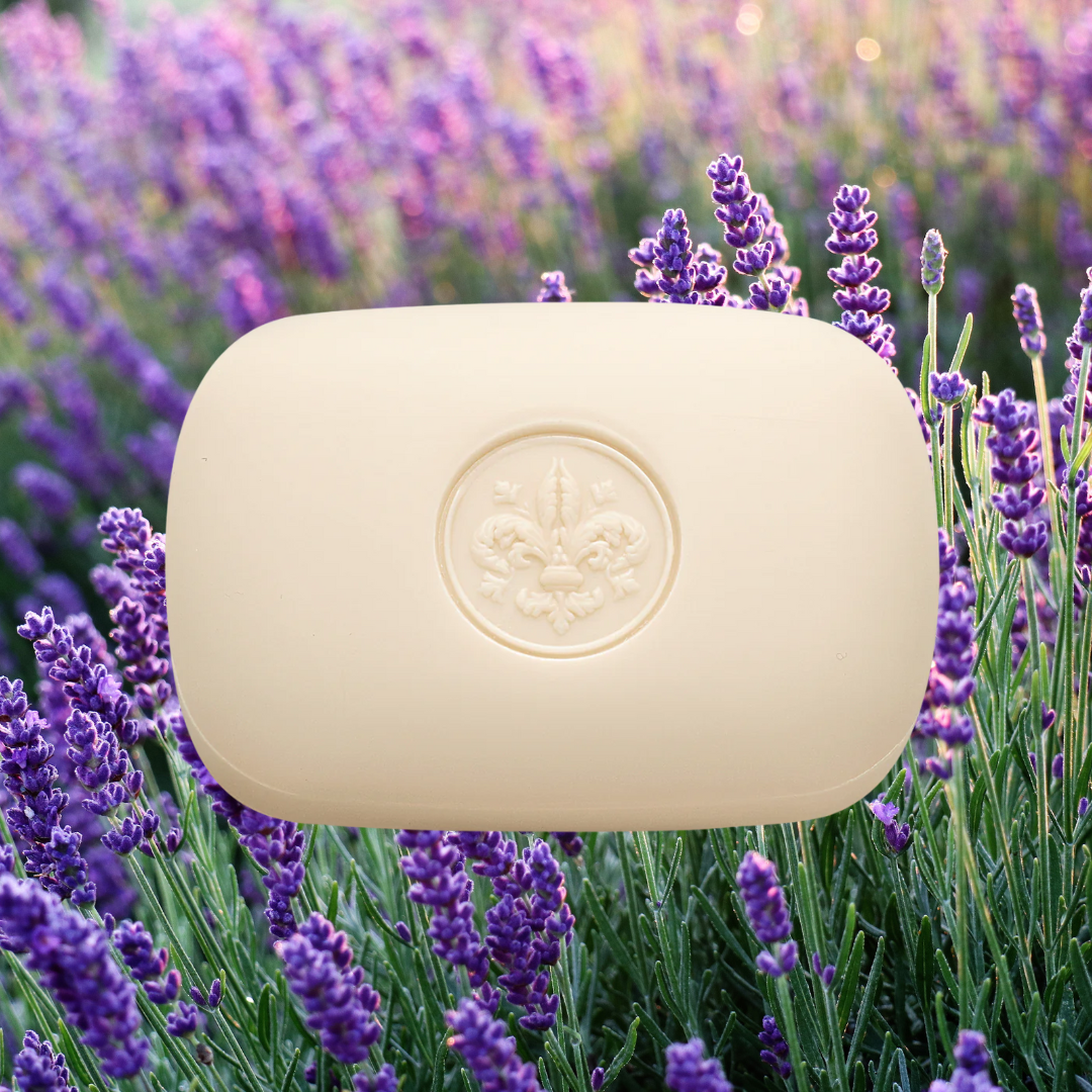 Bath Soap Bar - Saponificio Artigianale Fiorentino - Saponificio Artigianale Fiorentino Lavender Bar Soap Set of 3 x 200g - The Gift Company