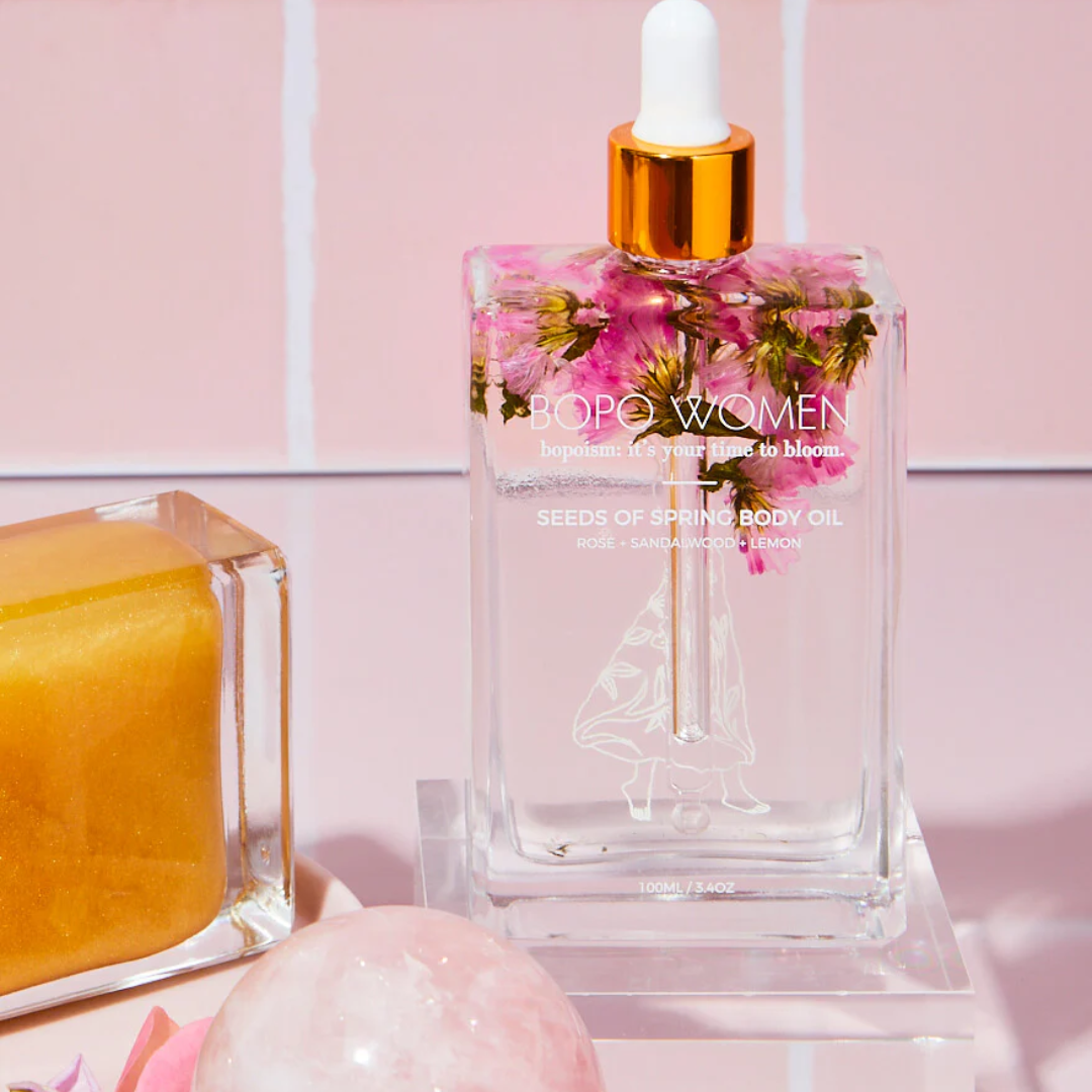 Body Oil - BOPO Women - Bopo Women Seeds Of Spring Body Oil 100ml - The Gift Company
