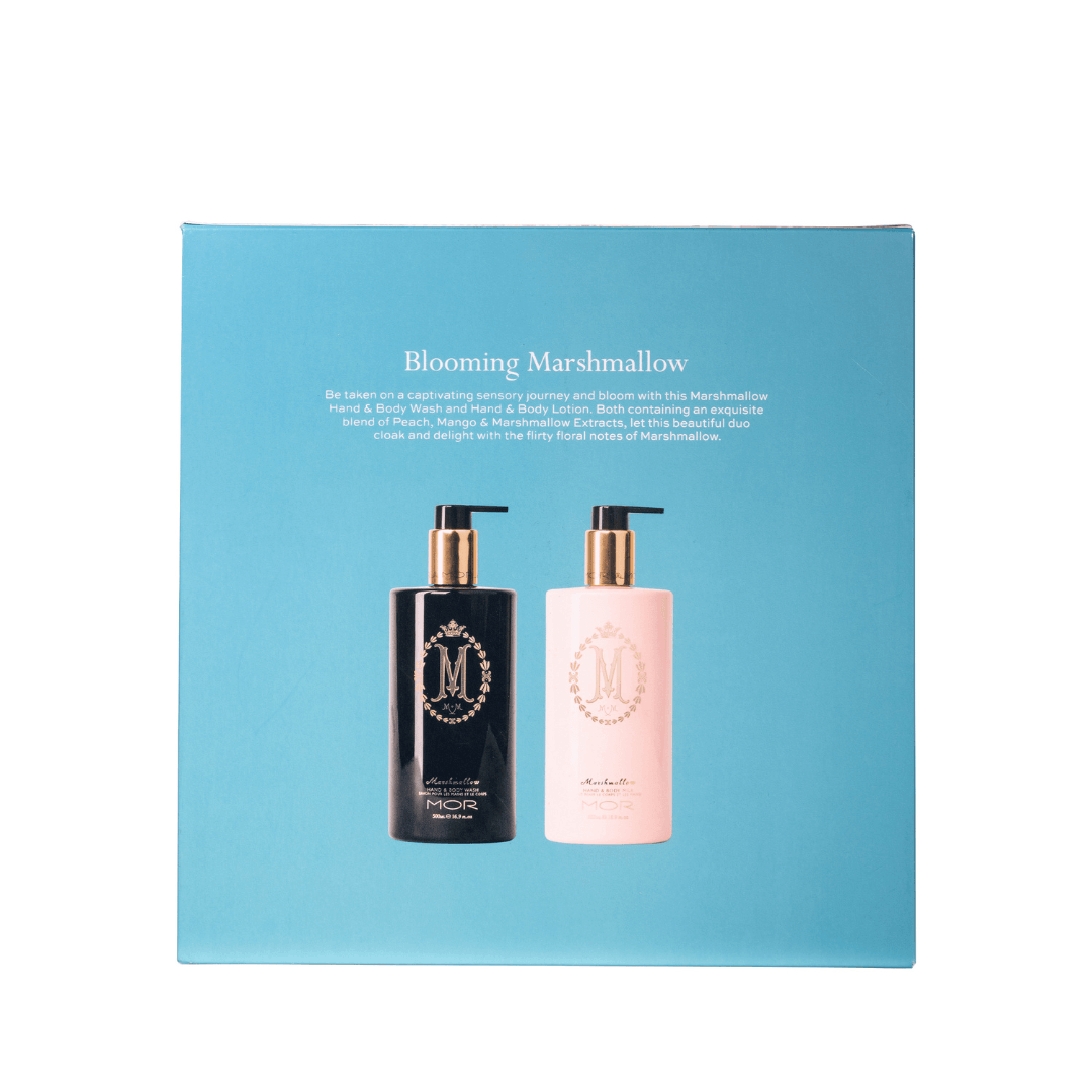 Body Wash & Cream Duo - Mor Boutique - MOR Blooming Marshmallow Duo (Hand & Body Wash, Hand & Body Milk) - The Gift Company