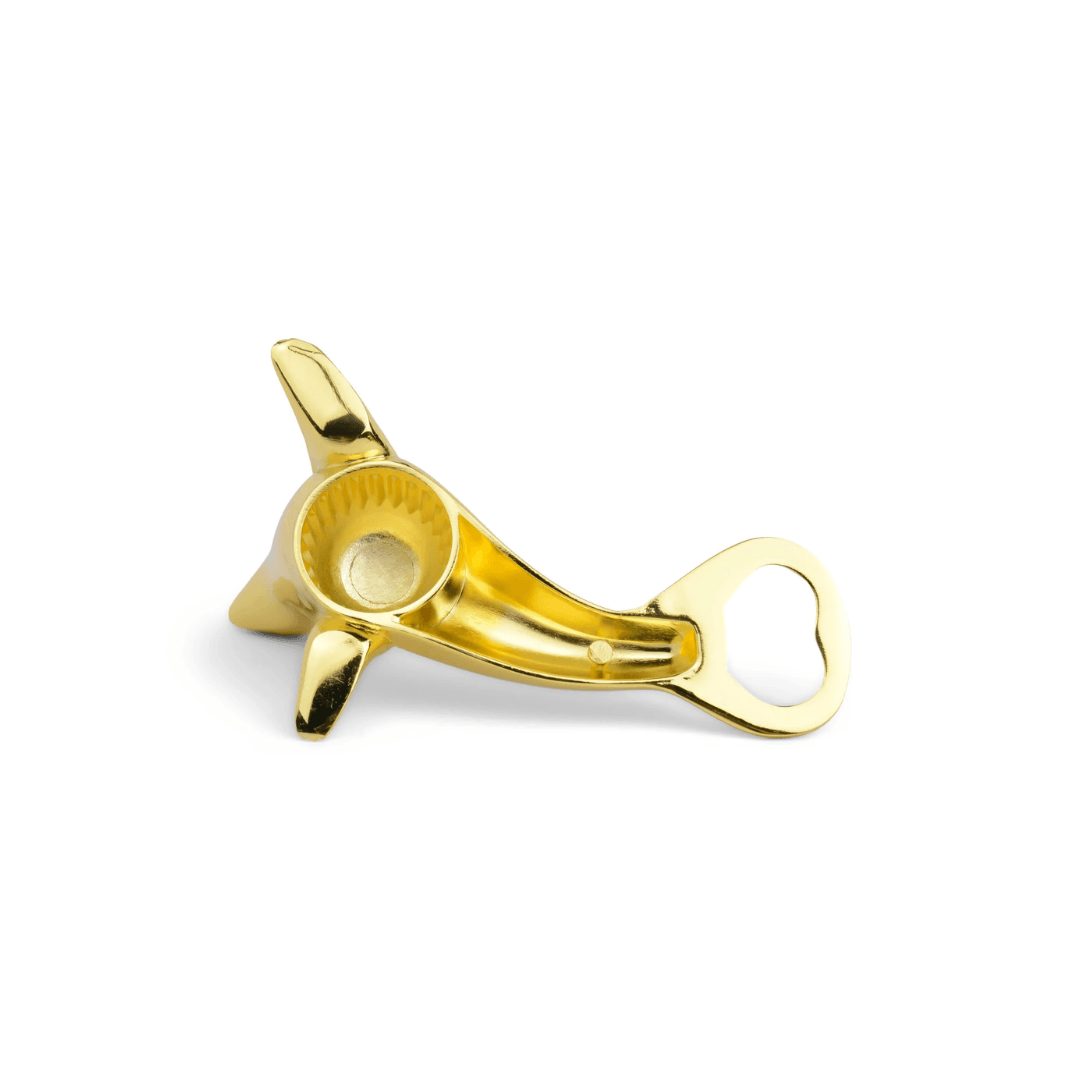 Bottle Opener - Here's How - Here's How The Blu Seal Bottle Opener - The Gift Company