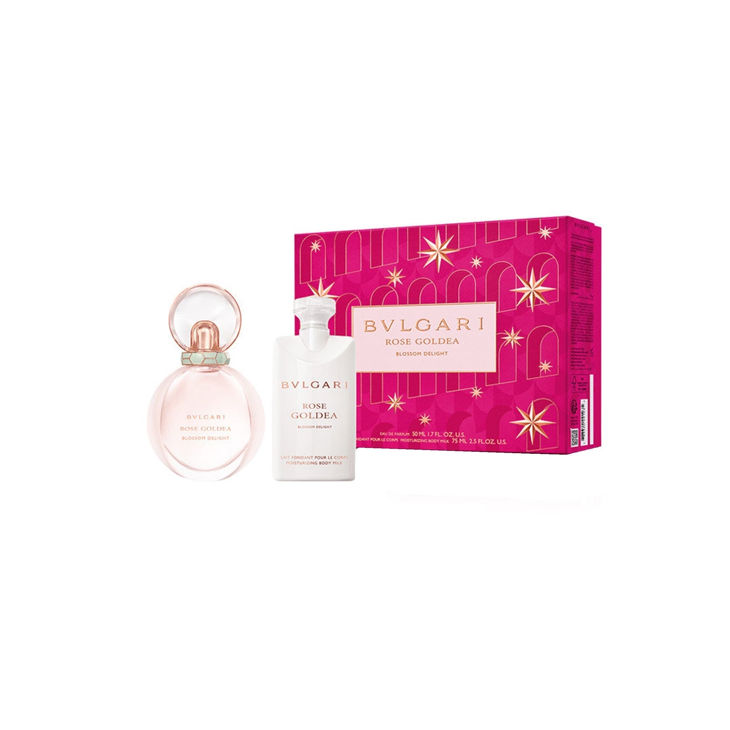 Bvlgari Rose Goldea Blossom Delight gift set contents