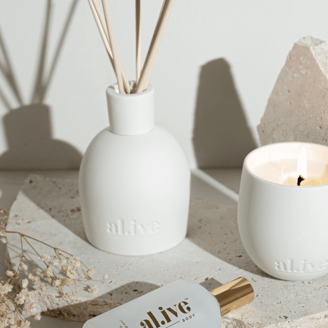 Candle - Al.ive - al.ive Sweet Dewberry & Clove Soy Candle 295g - The Gift Company