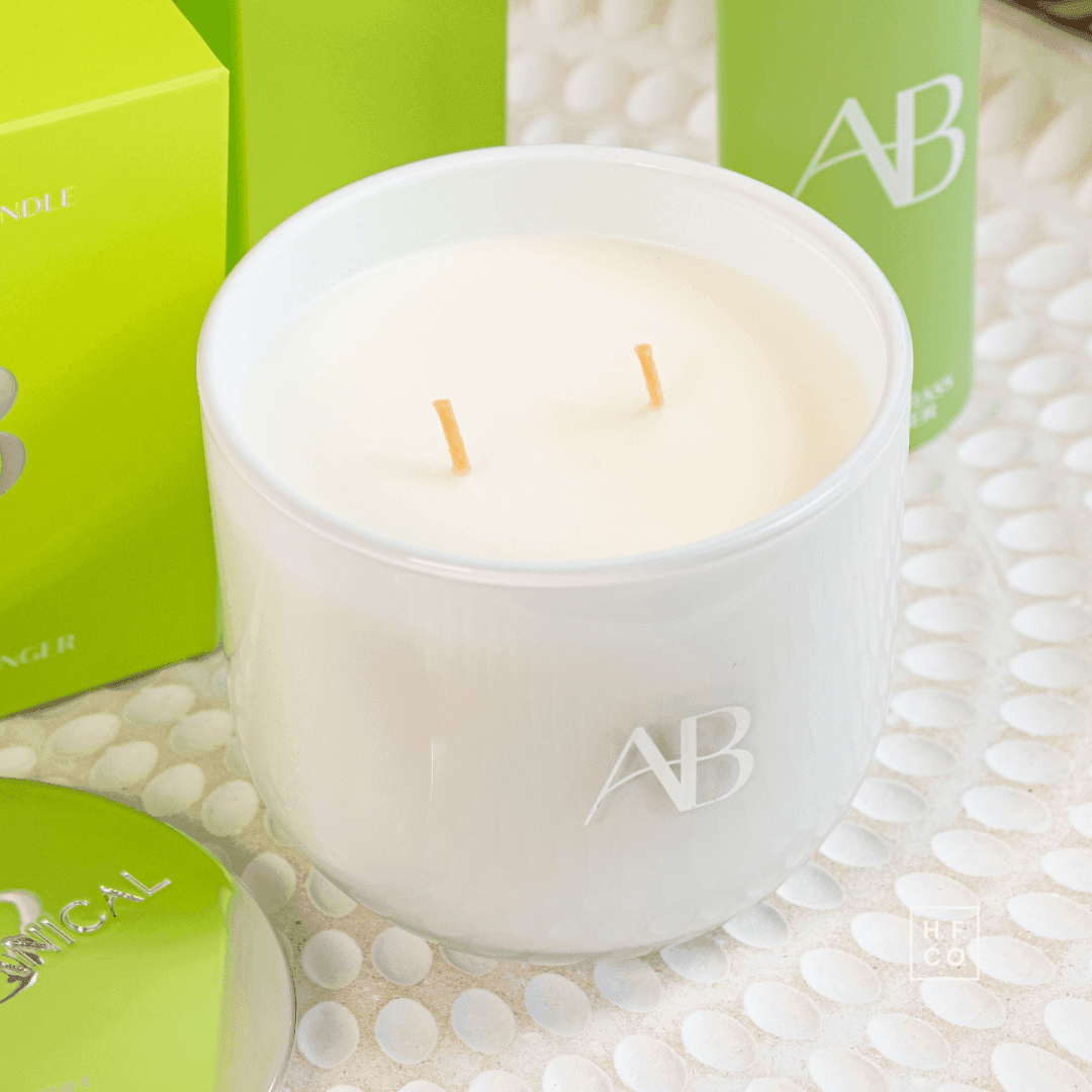 Candle - Aromabotanical - Aromabotanical Lemongrass & Ginger Candle 680g - The Gift Company