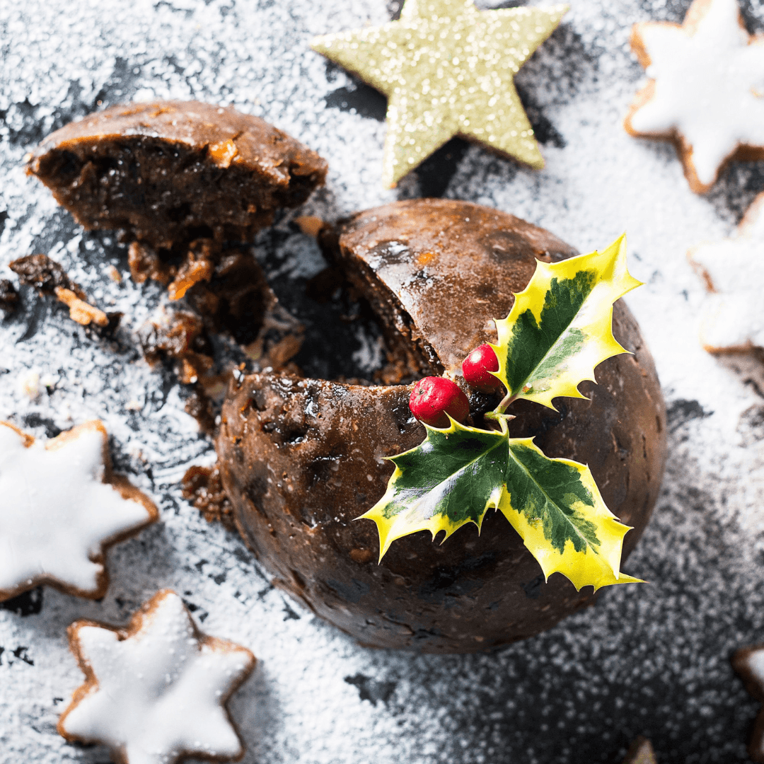 Candle - Buckley & Phillips Aromatics - Buckley & Phillips Aromatics - Christmas Pudding Pillar Candle - The Gift Company