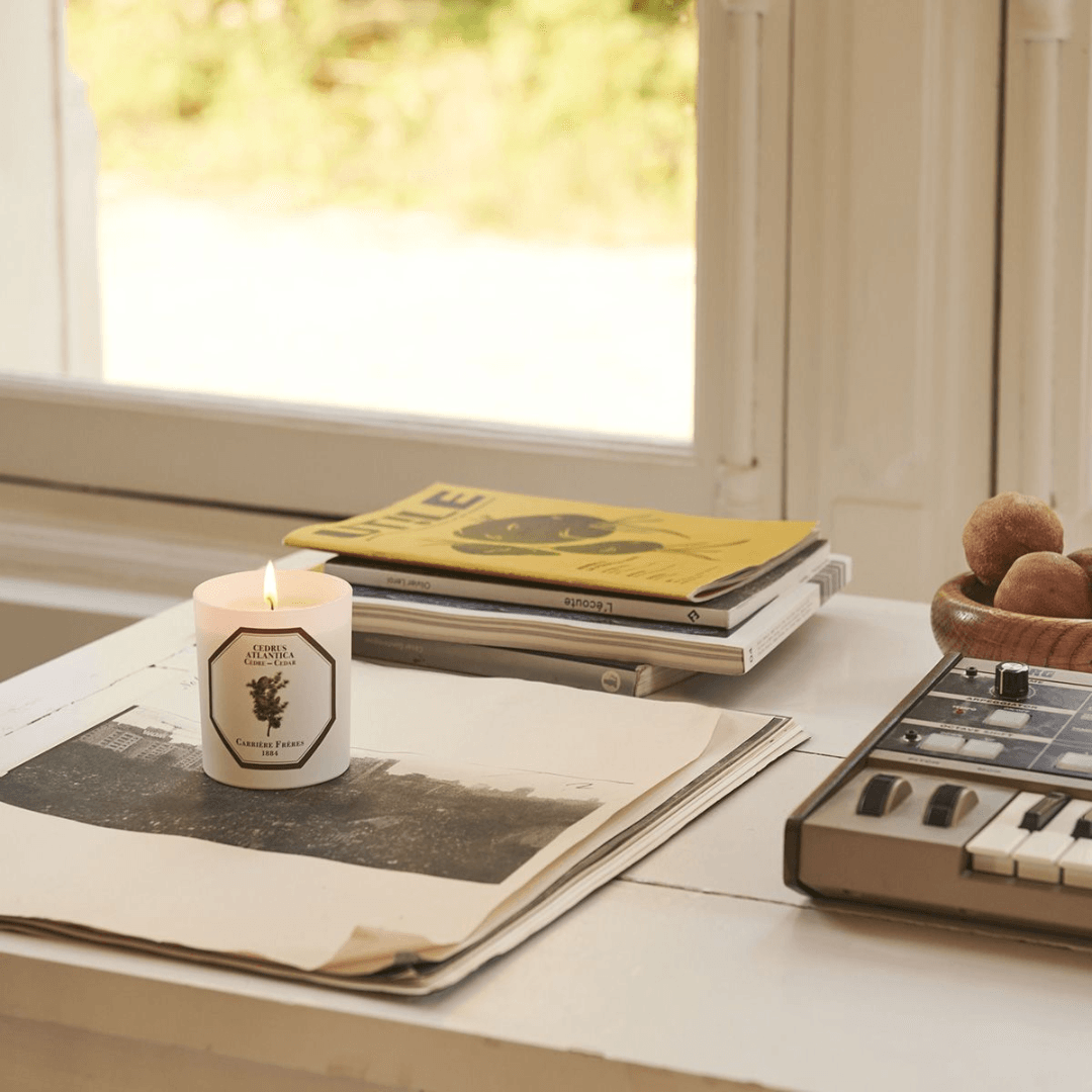 Candle - Carriere Freres - Carrière Frères Cedar Candle 180g - The Gift Company