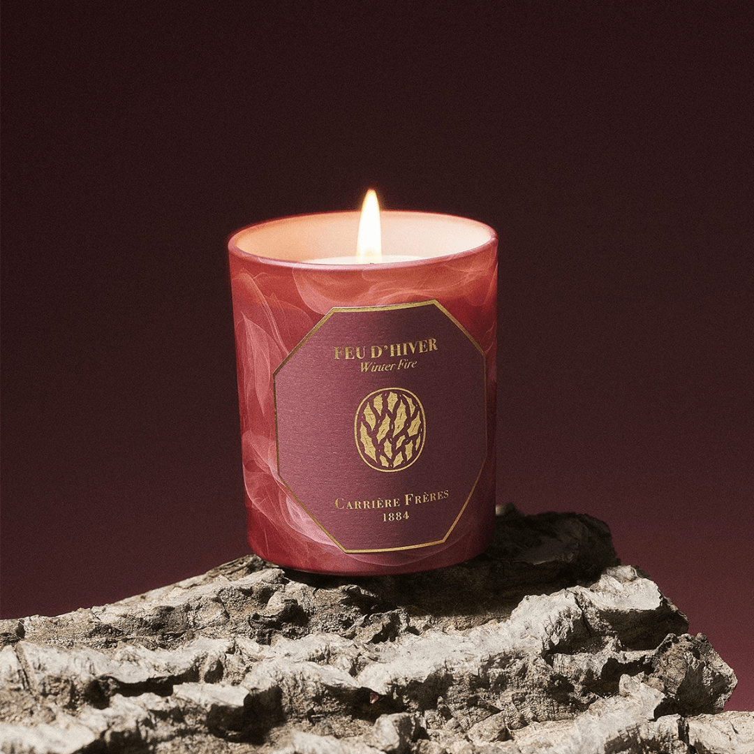 Candle - Carriere Freres - Carrière Frères Winter Fire Candle 185g - The Gift Company