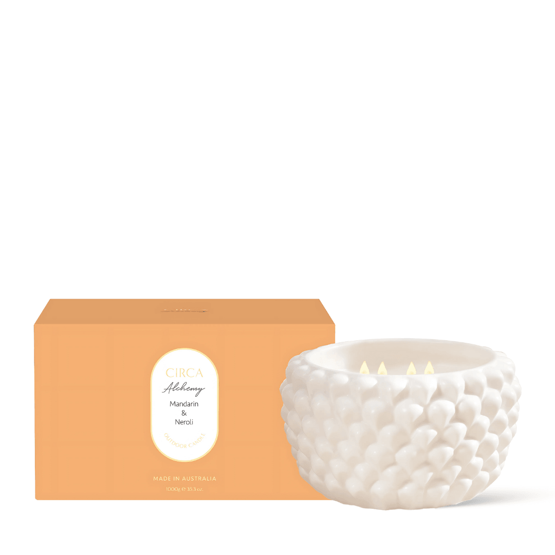 Candle - Circa - CIRCA Mandarin & Neroli Outdoor Candle 1kg - The Gift Company