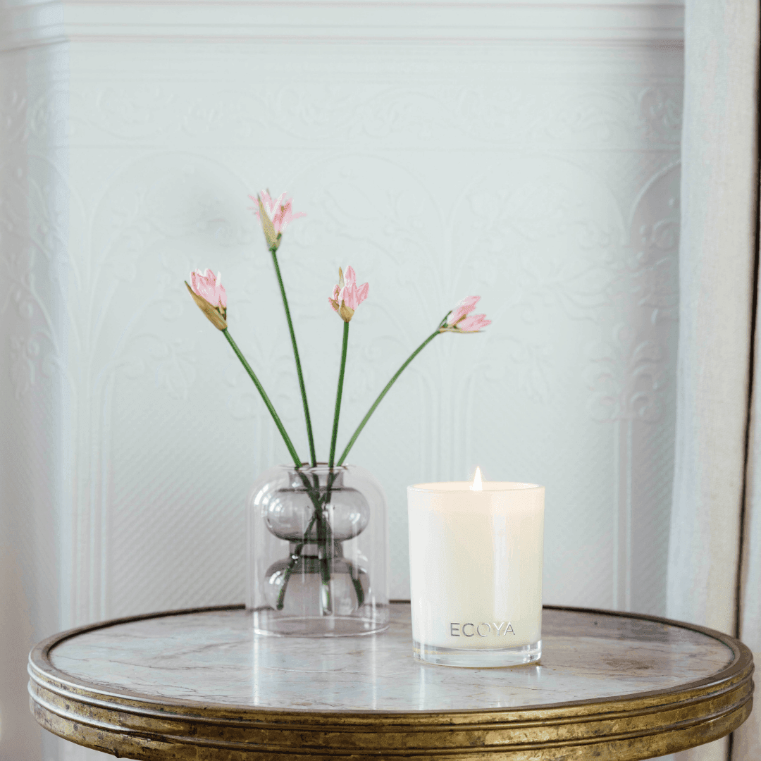 Candle - Ecoya - ECOYA Coconut & Elderflower Candle 400g - The Gift Company
