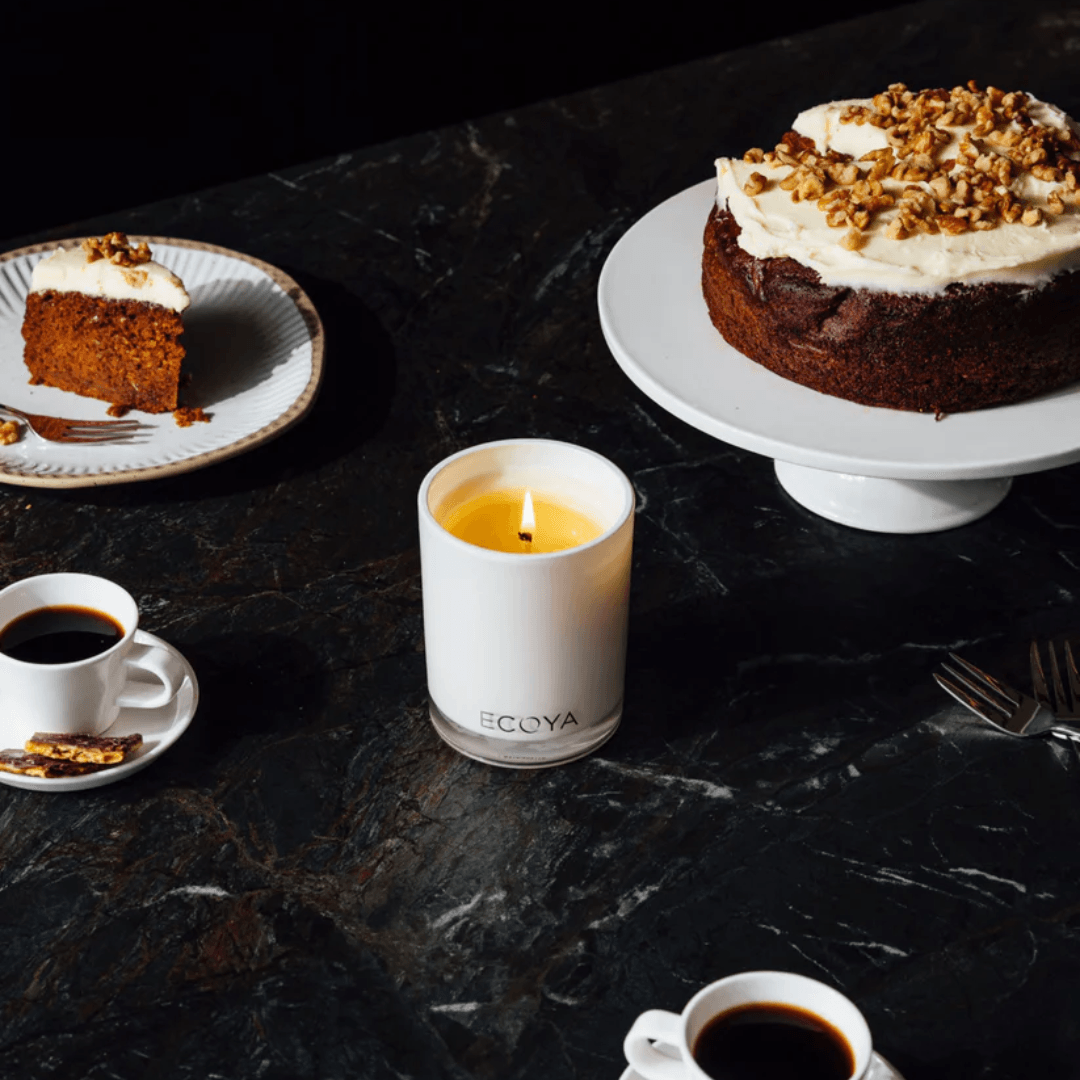 Candle - Ecoya - ECOYA Vanilla & Tonka Bean Candle 400g - The Gift Company