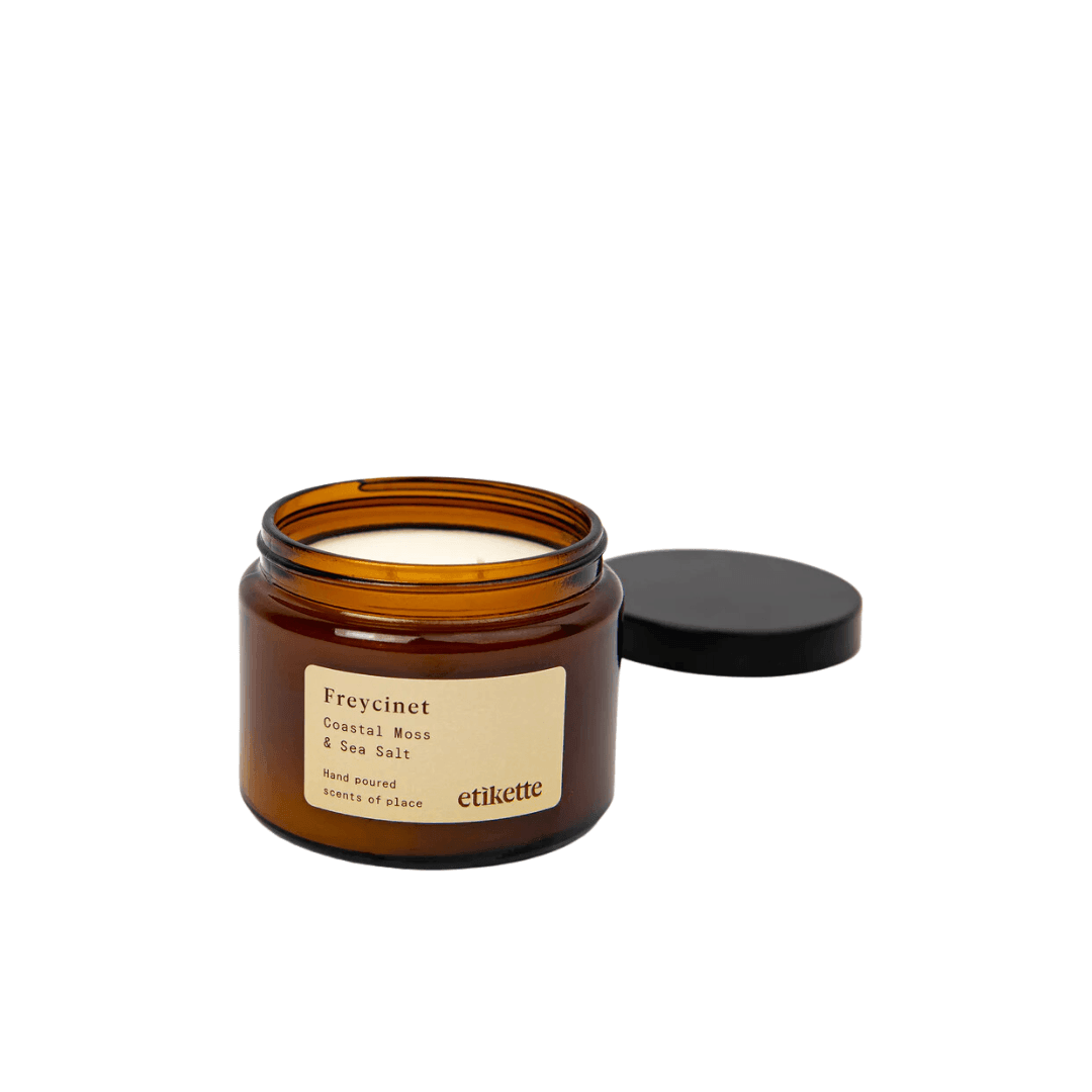 Candle - Etikette - Etikette Coastal Moss & Sea Salt Soy Candle 500g - The Gift Company