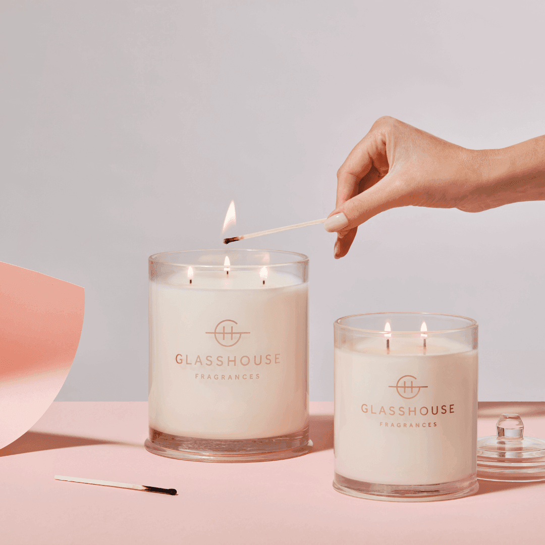Candle - Glasshouse - Glasshouse Fragrances Kyoto in Bloom Candle 760g - The Gift Company