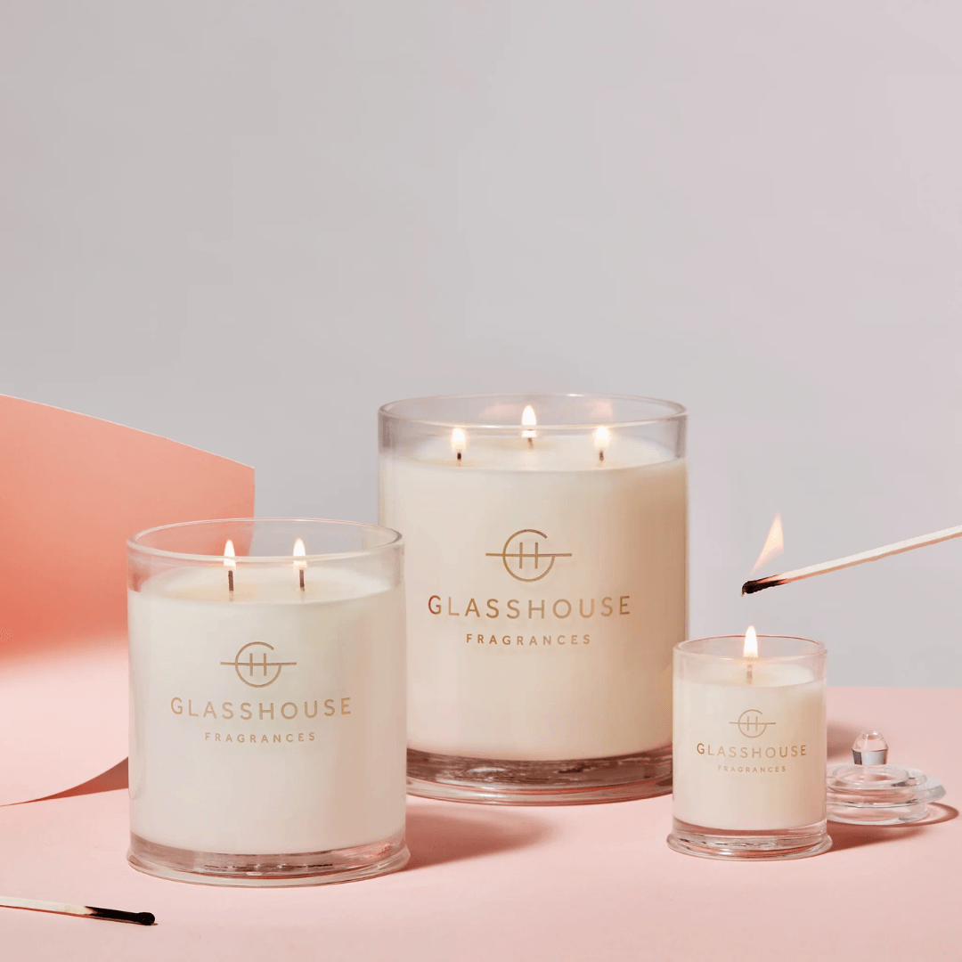 Candle - Glasshouse - Glasshouse Fragrances Marseille Memoir Candle 60g - The Gift Company