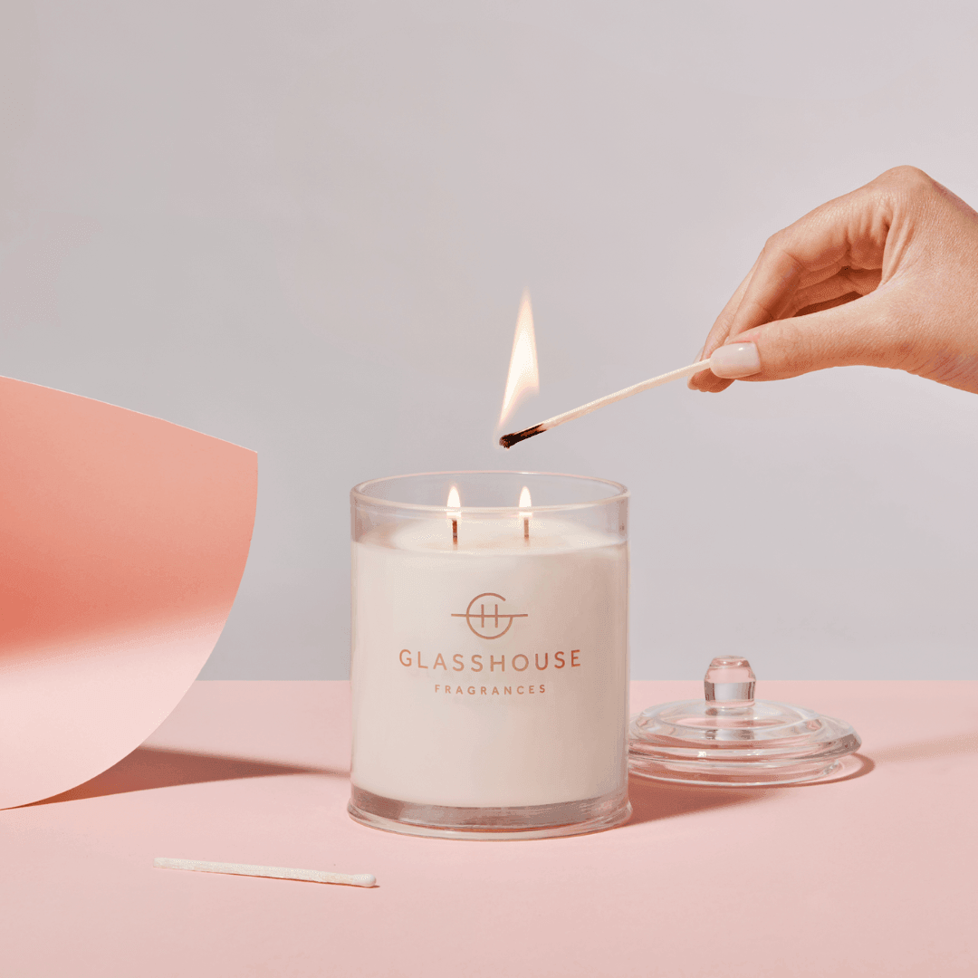 Candle - Glasshouse - Glasshouse Fragrances Sunkissed in Bermuda Candle 380g - The Gift Company