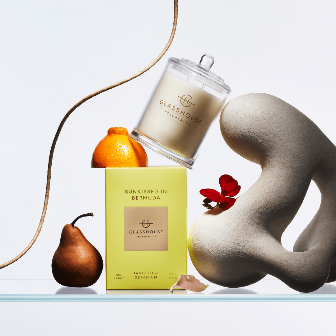 Candle - Glasshouse - Glasshouse Fragrances Sunkissed in Bermuda Candle 380g - The Gift Company