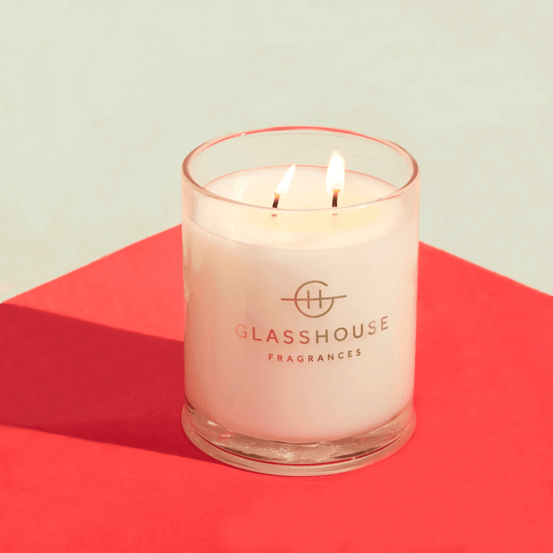 Candle - Glasshouse - Glasshouse Fragrances The Hamptons Candle 380g & Diffuser 250mL Bundle (worth $110) - The Gift Company