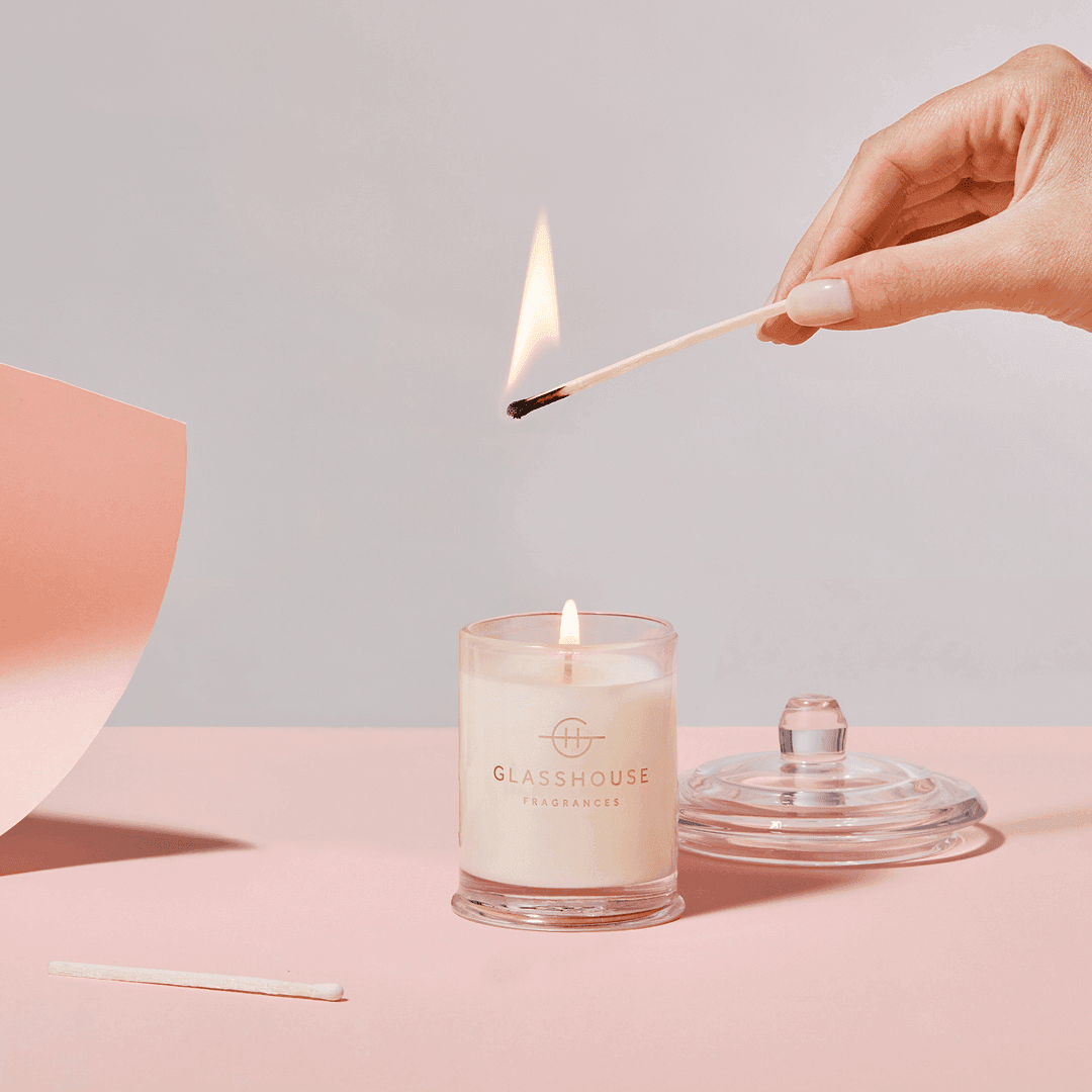 Candle - Glasshouse - Glasshouse Fragrances The Hamptons Candle 60g - The Gift Company