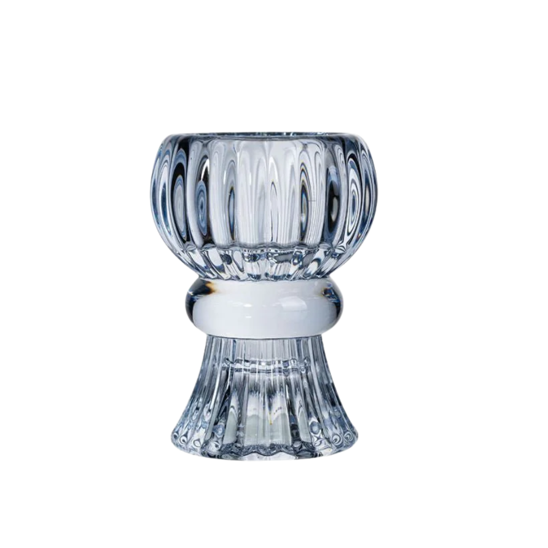 Candle holder - Zjoosh - Zjoosh Dual Tealight Holder Blue - The Gift Company