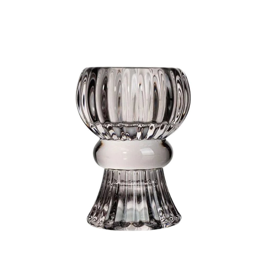 Candle holder - Zjoosh - Zjoosh Dual Tealight Holder Smoke - The Gift Company