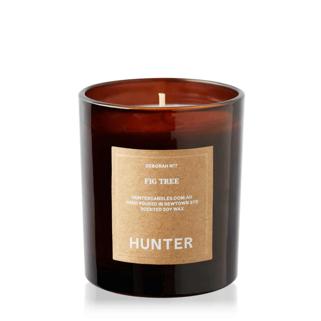 Candle - Hunter - Hunter Fig Tree Soy Candle Deborah - The Gift Company