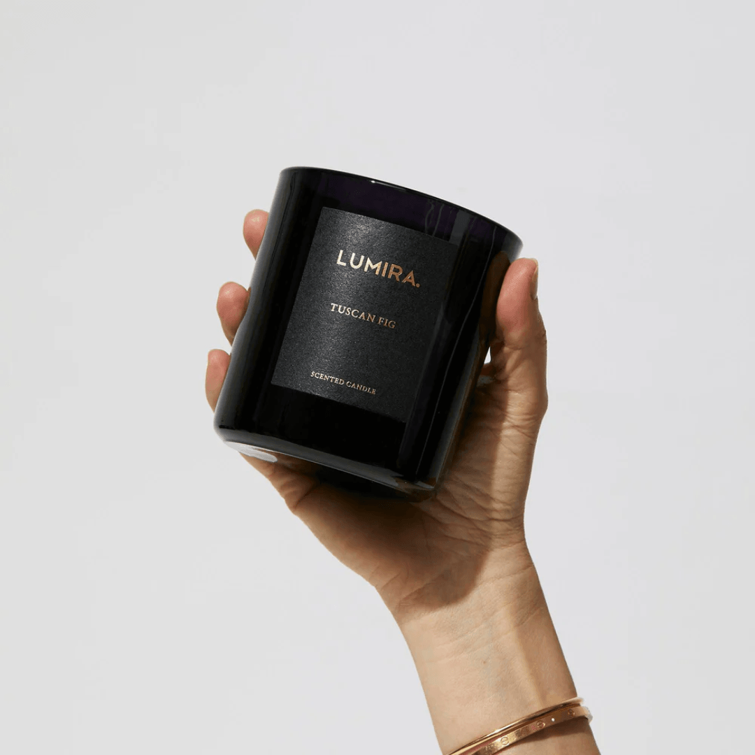 Candle - Lumira - Lumira Tuscan Fig Candle 300g - The Gift Company