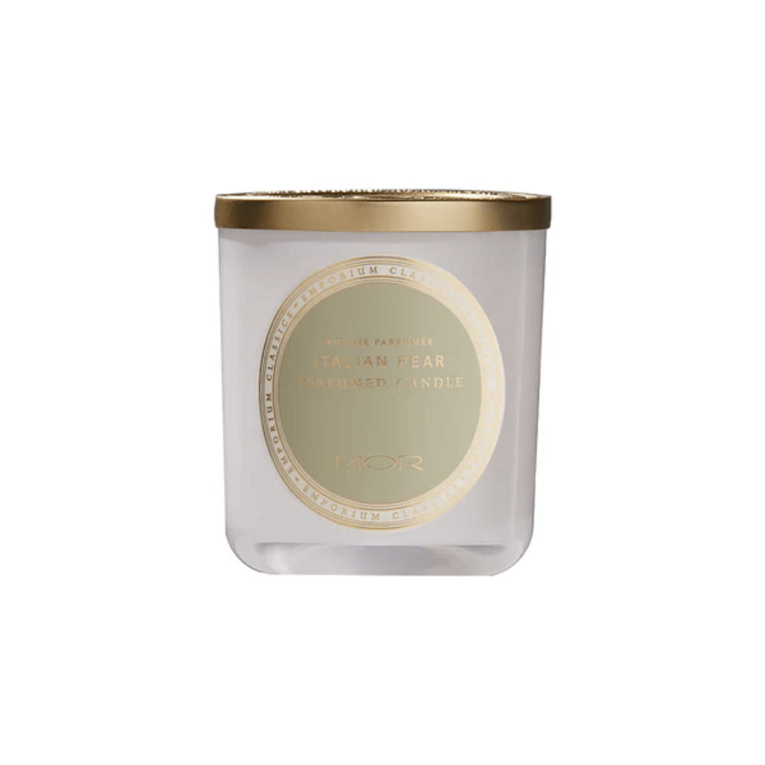 Candle - Mor Boutique - MOR Emporium Classics Blanc Italian Pear Perfumed Candle 380g - The Gift Company
