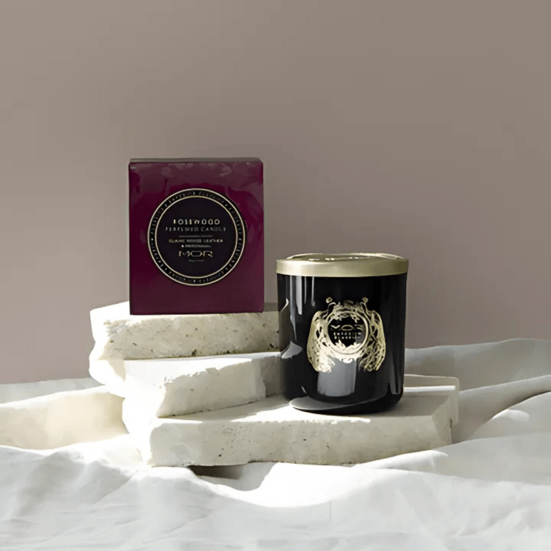 Candle - Mor Boutique - MOR Rosewood Soy Candle 380g - The Gift Company