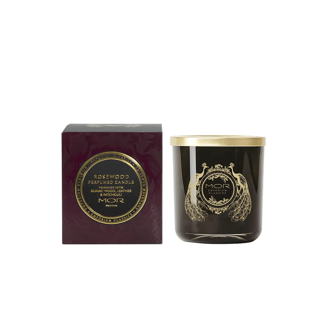 Candle - Mor Boutique - MOR Rosewood Soy Candle 380g - The Gift Company
