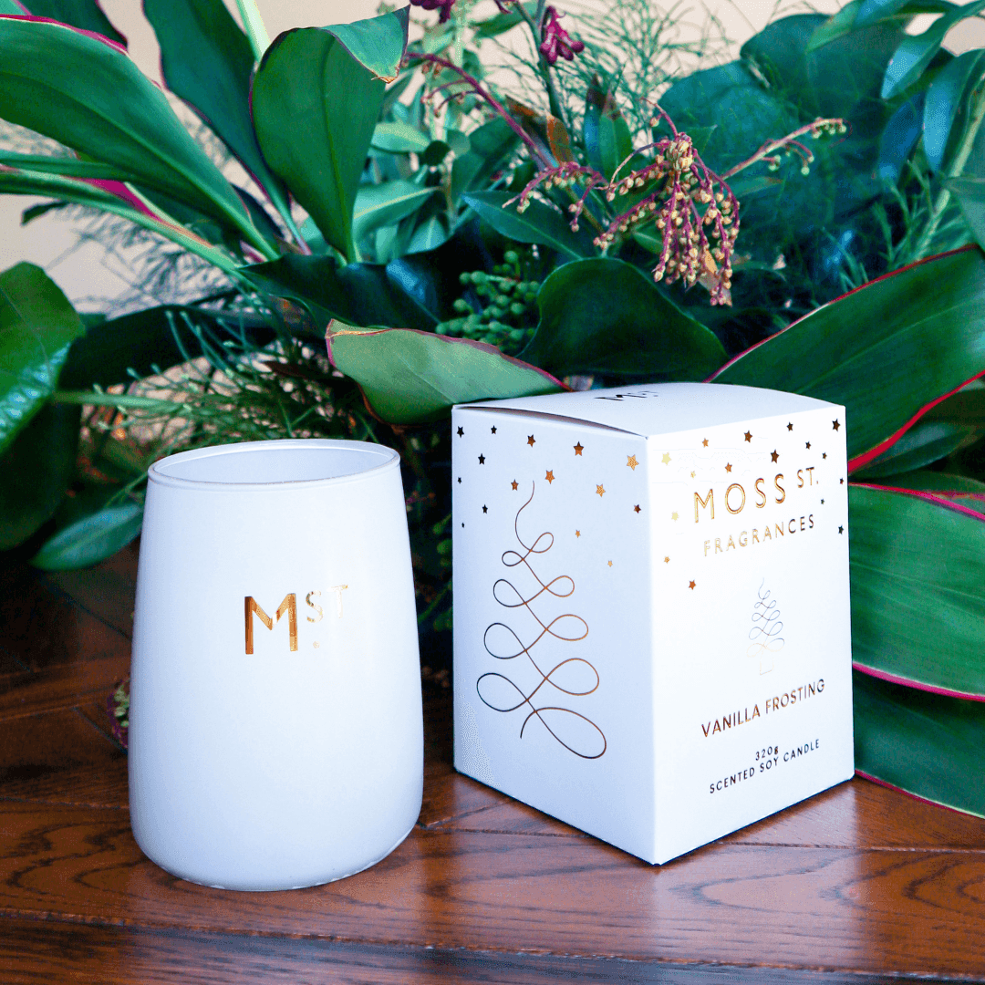 Candle - Moss St - MOSS ST Vanilla Frosting Candle 370g - The Gift Company