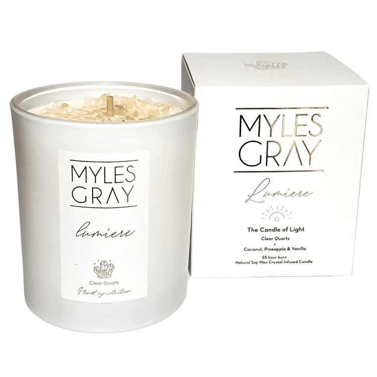 Candle - Myles Gray - Lumiere | The Candle of Light - The Gift Company