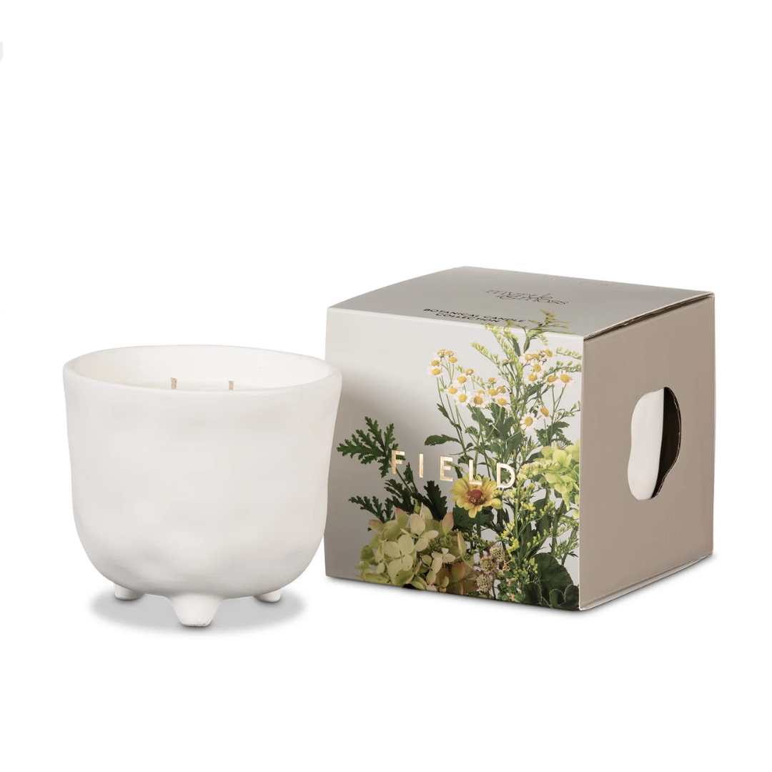 Candle - Myrtle & Moss - Myrtle & Moss Botanical Candle Field 500g - The Gift Company