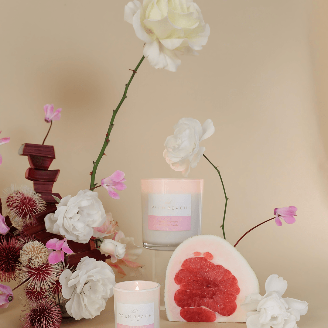 Candle - Palm Beach - Palm Beach Pomelo & Dewberry Candle 420g - The Gift Company
