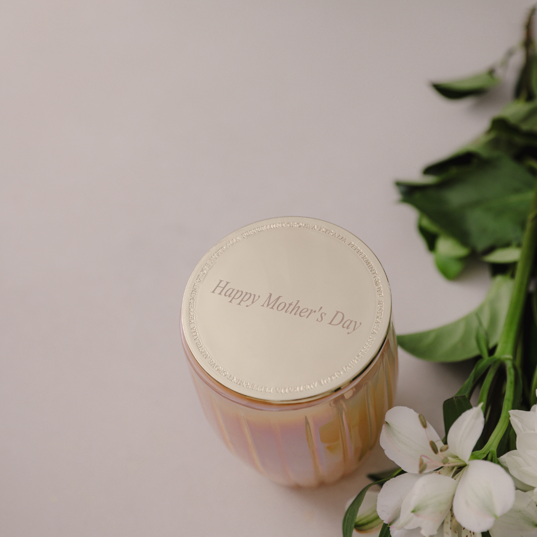 Candle - Peppermint Grove - Peppermint Grove Velvet Petals & Tuberose Mini Soy Candle Card 60g - The Gift Company