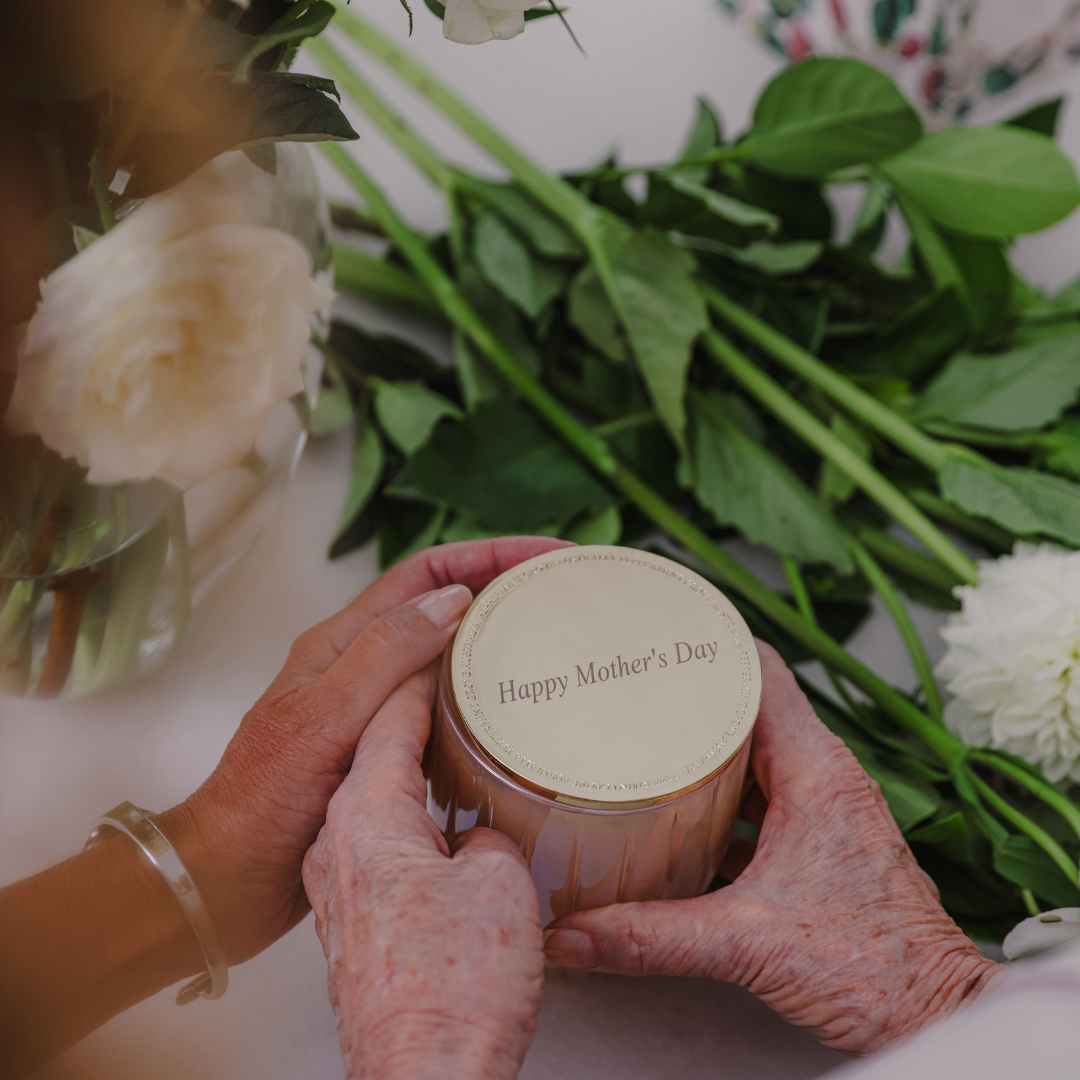 Candle - Peppermint Grove - Peppermint Grove Velvet Petals & Tuberose Mini Soy Candle Card 60g - The Gift Company