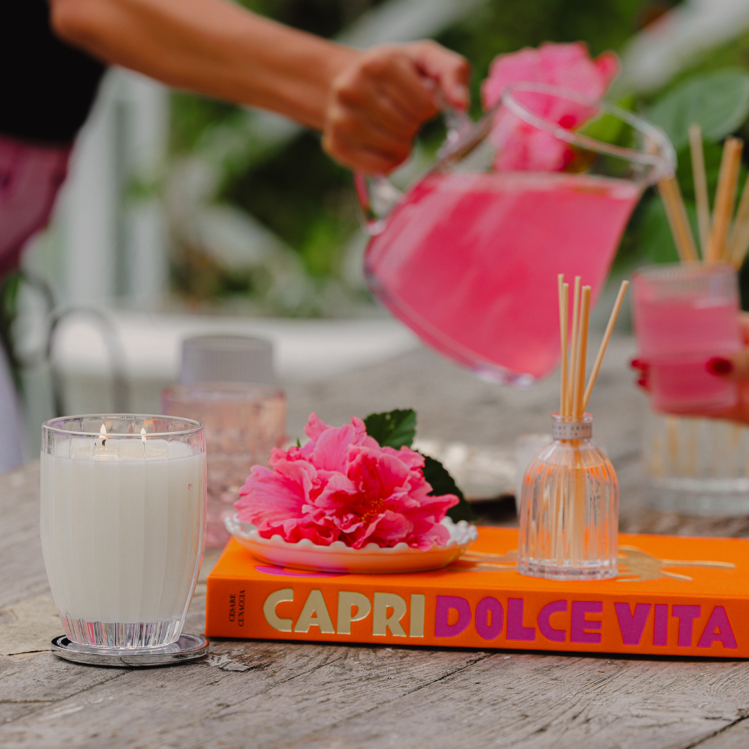 Candle - Peppermint Grove - Peppermint Grove Watermelon Soy Candle 370g - The Gift Company
