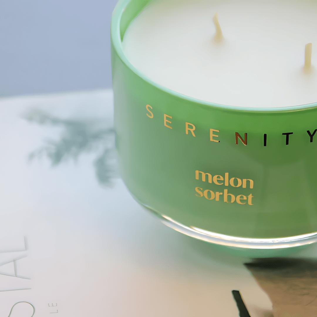 Candle - Serenity - Serenity Melon Sorbet Candle 230g - The Gift Company