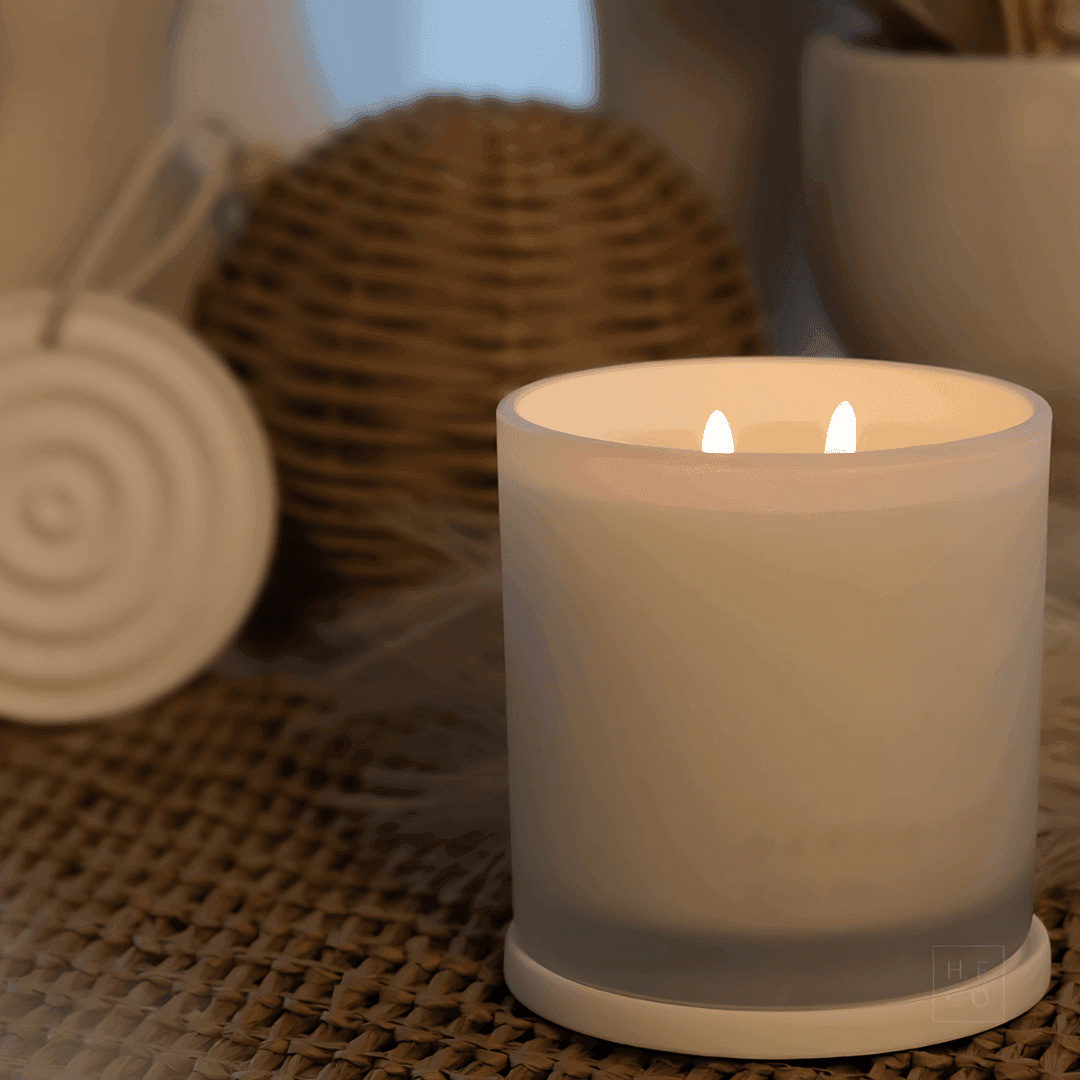 Serenity Sea Salt & Rose Candle 300g