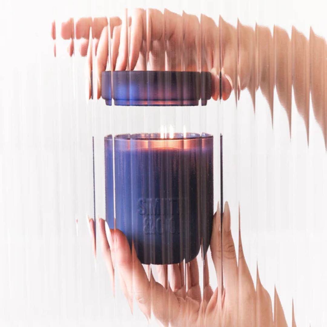 Candle - The Aromatherapy Co. - The Aromatherapy Co. Smith & Co. Candle Smoked Suede & Bergamot 250g - The Gift Company