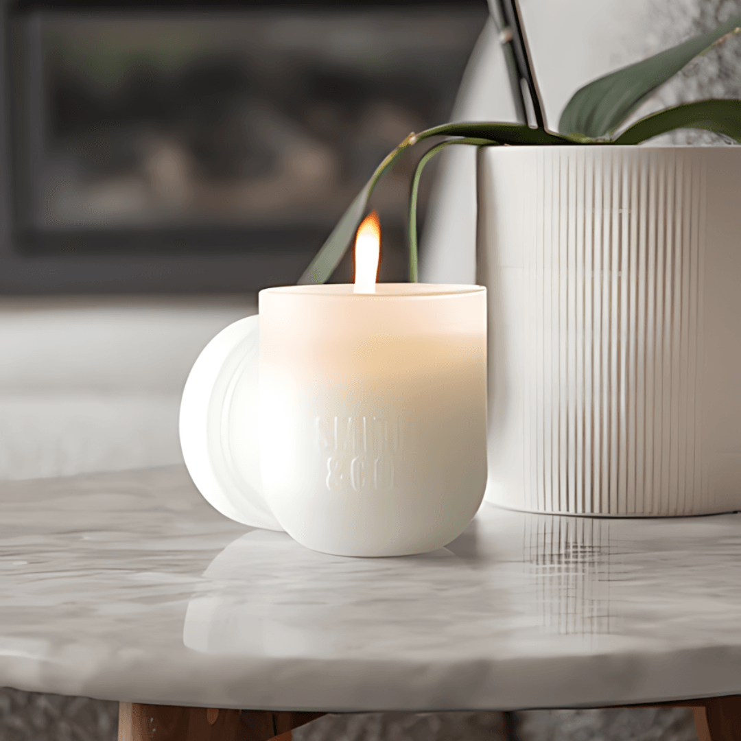 Candle - The Aromatherapy Co. - The Aromatherapy Co. Smith & Co. Soy Wax Candle Tonka & White Musk 250g - The Gift Company