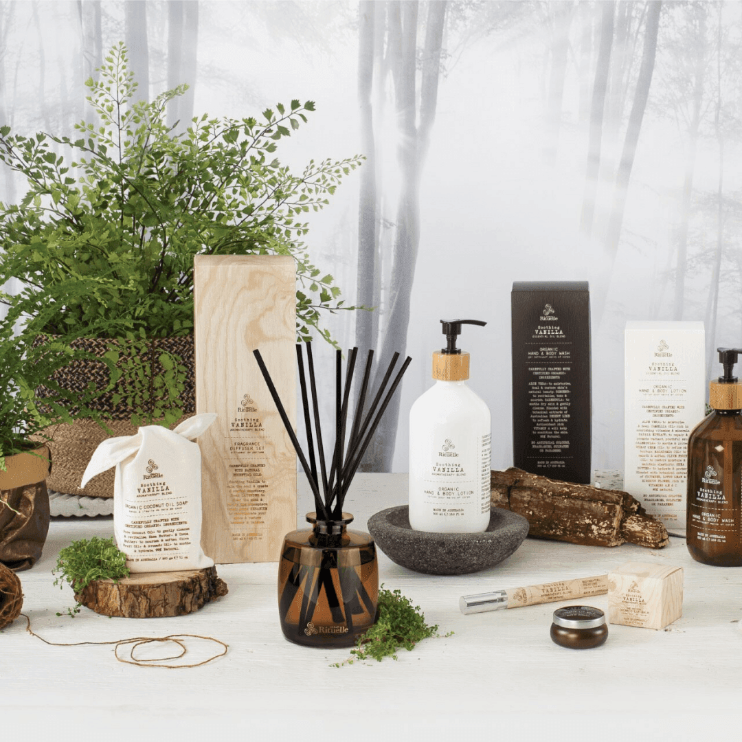 Urban Rituelle Vanilla, Lavender & Geranium Candle 140g