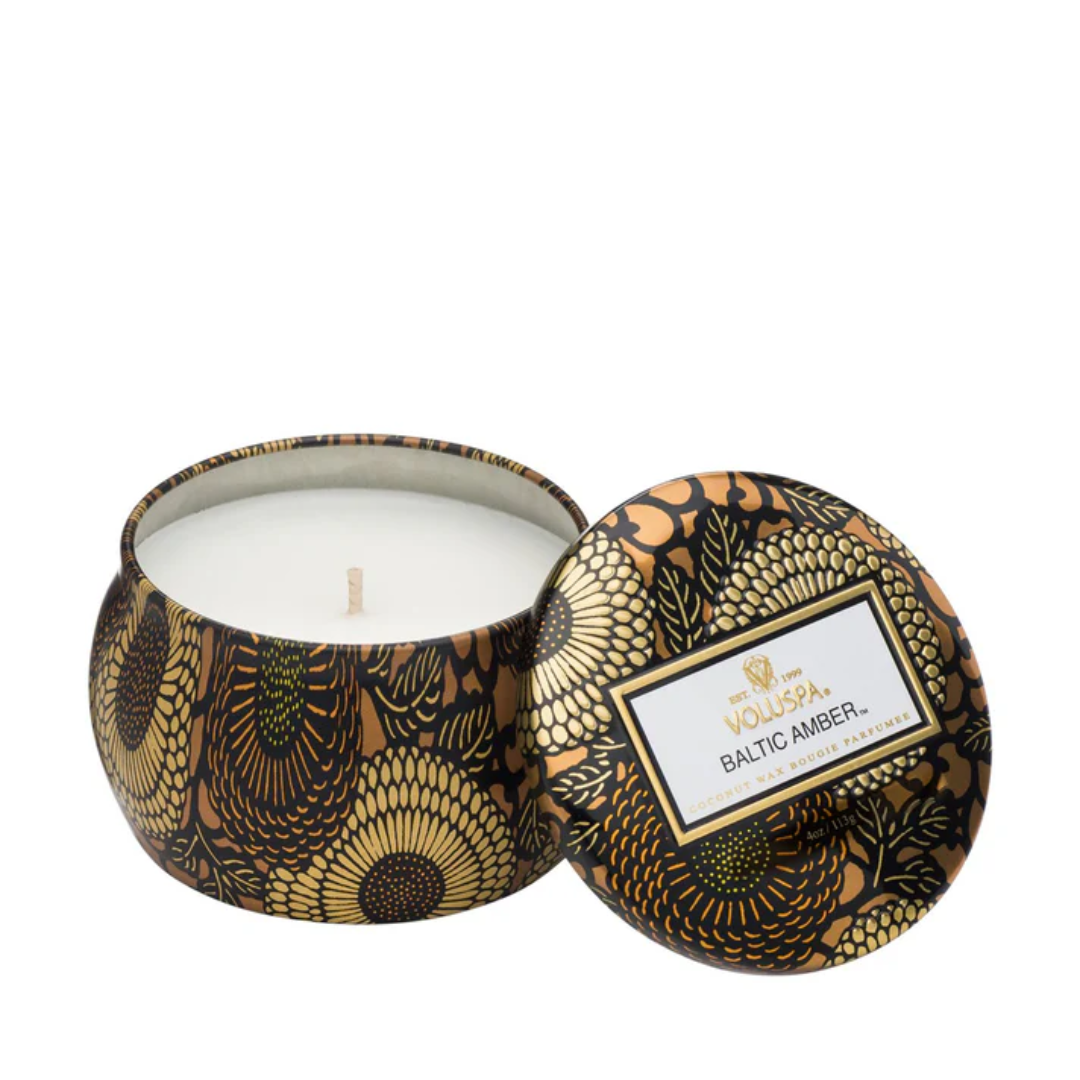 Candle - VOLUSPA - VOLUSPA Baltic Amber Decorative Candle 113g - The Gift Company