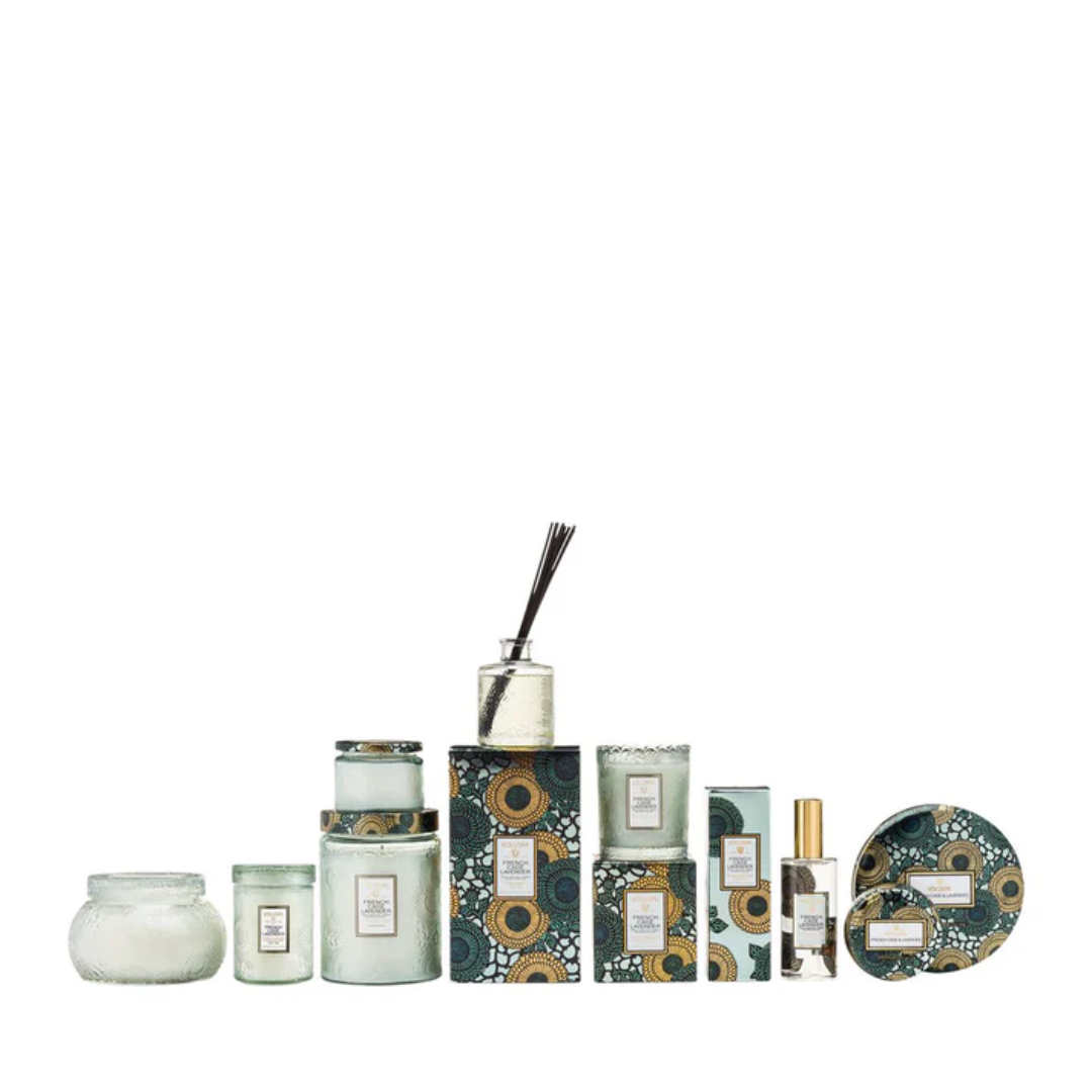 Candle - VOLUSPA - VOLUSPA French Cade & Lavender Decorative Candle 113g - The Gift Company