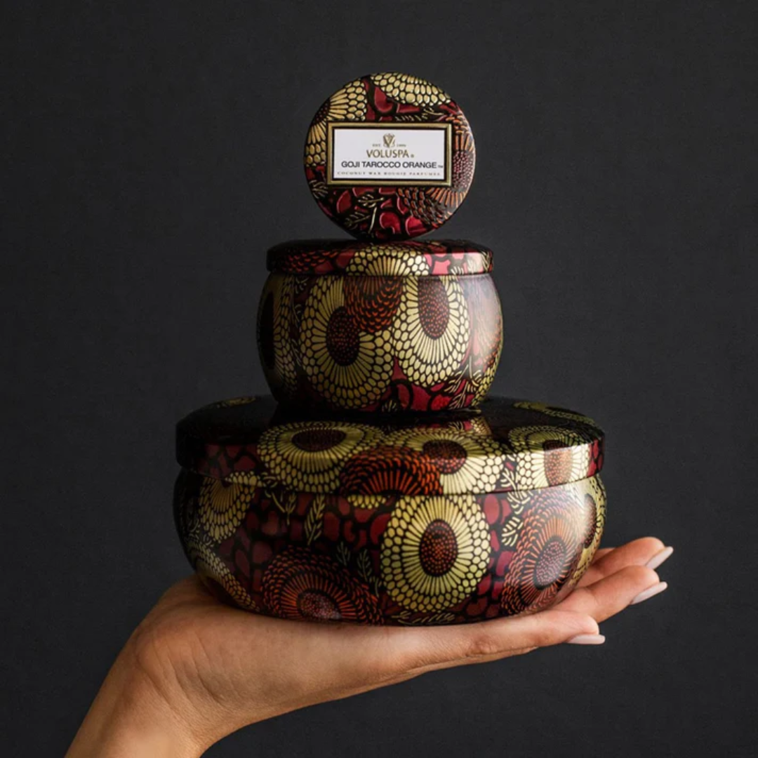 Candle - VOLUSPA - VOLUSPA Goji Tarocco Orange Decorative Candle 113g - The Gift Company