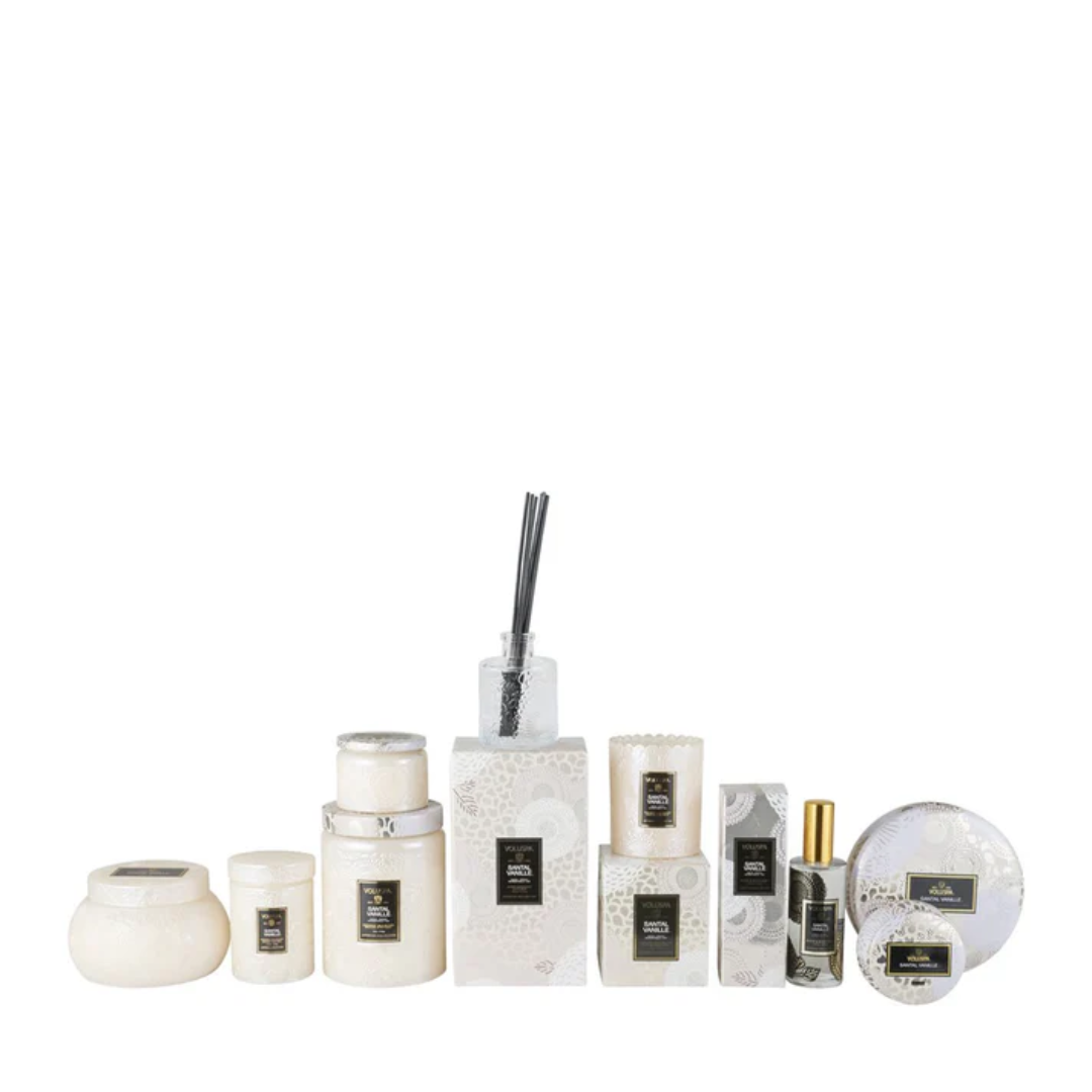 Candle - VOLUSPA - VOLUSPA Santal Vanille Decorative Candle 113g - The Gift Company
